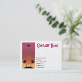 飛行機 名刺 (スタンド正面)