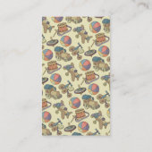 飛行機（垂直） 名刺 (裏面)