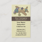 飛行機（垂直） 名刺 (正面)