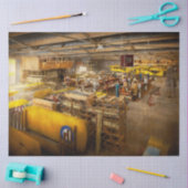 飛行機-工場-手作り飛行機1939 薄葉紙 (クラフト)