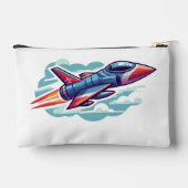 飛行機/戦闘機ジェット アクセサリーポーチ (裏面)