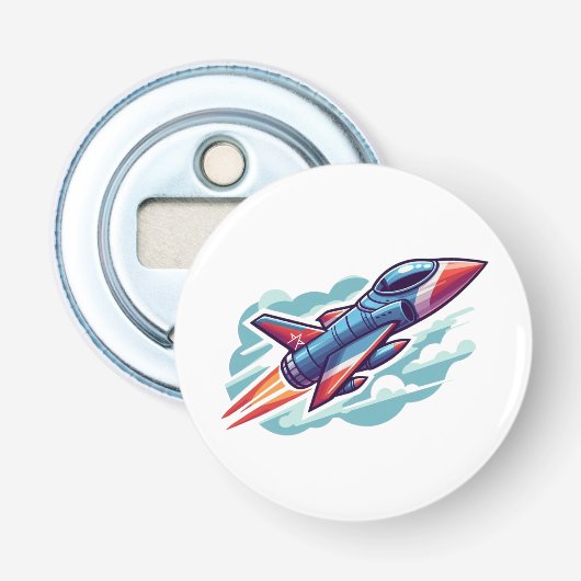 飛行機/戦闘機ジェット 栓抜き (正面)