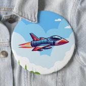 飛行機/戦闘機ジェット 缶バッジ (インサイチュ)