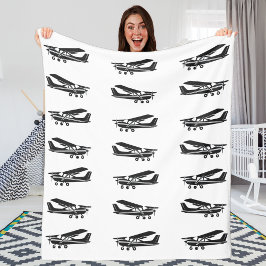 飛行機，旅行，男の赤ちゃん，航空，赤ちゃんシャワーギフト フリースブランケット