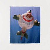 飛行機?熱気球か? タペストリー (正面)