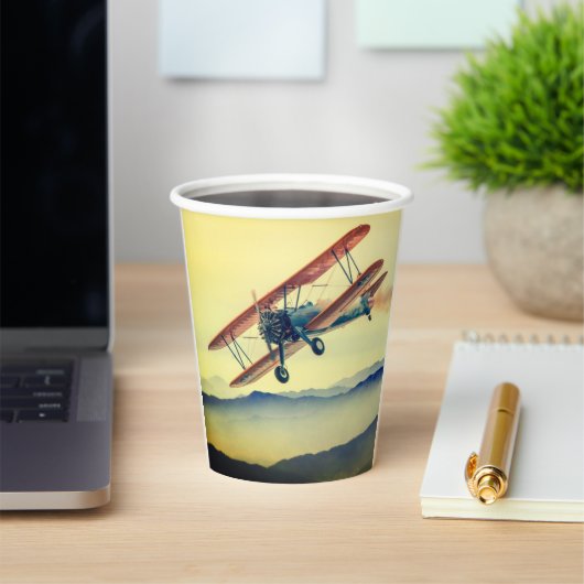 飛行機 紙コップ (インサイチュ)