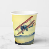 飛行機 紙コップ (正面)