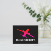 飛行機+航空機+飛行機+飛行士 名刺 (スタンド正面)