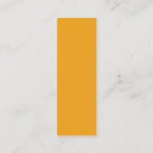 飛行機、試験カード スキニー名刺 (裏面)