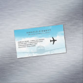 飛行機 | 雲と空の飛行 マグネット名刺 (インサイチュ)