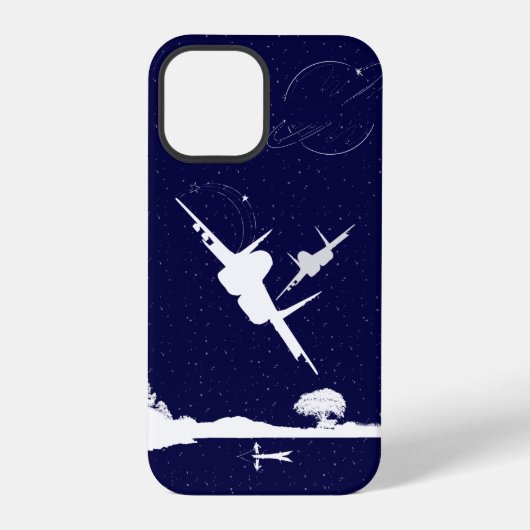 飛行機 iPhoneケース (裏面)