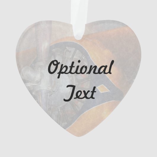 飛行機- Prop - The Gulfhawk オーナメント (裏面)