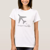 飛行機 Tシャツ (正面)