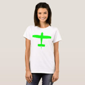 飛行機 Tシャツ (正面フル)
