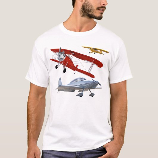 飛行機 Tシャツ (正面)