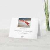 飛行機IIグリーティングカード カード (裏面)