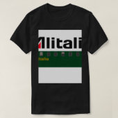 飛行機sアリタリア tシャツ (デザイン正面)