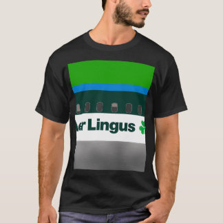 飛行機s Aer Lingus 1980s Tシャツ
