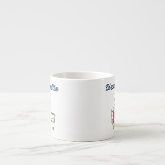 飛行機Tシャツとギフトの新しい叔母 エスプレッソカップ (正面)