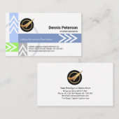 飛行経路パターン物流パイロット事業 名刺 (正面/裏面)