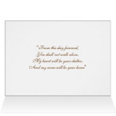 飛行結婚式の招待状の取得 (内部横(上))