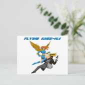 飛行膝Na ポストカード (スタンド正面)