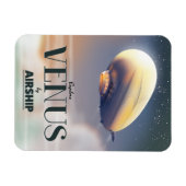 飛行船でビーナスを探索する マグネット (横)