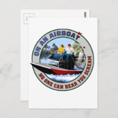 飛行船で誰も君の叫び声を聞けない ポストカード (正面/裏面)