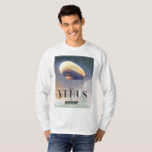 飛行船で金星を探検しよう Tシャツ (正面フル)