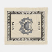 飛行船の操縦出来るヒンデンブルクLZ 129の小屋毛布 フリースブランケット (正面(横))