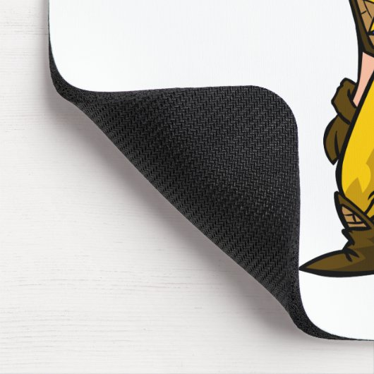 飛行船の無くなった砂漠のスタッフプレーヤー マウスパッド (コーナー)