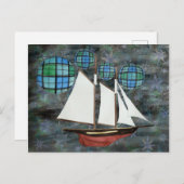 飛行船キャンベル ポストカード (正面/裏面)