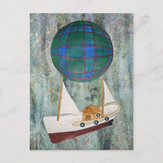 飛行船ファーガソン ポストカード (正面)