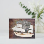 飛行船ラビーバーンズ ポストカード (スタンド正面)