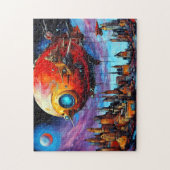 飛行船1号 ジグソーパズル (縦)