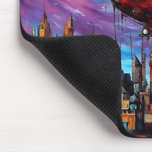 飛行船1号 マウスパッド (コーナー)