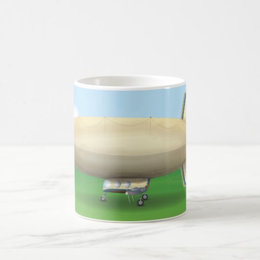 飛行船 コーヒーマグカップ (中央)