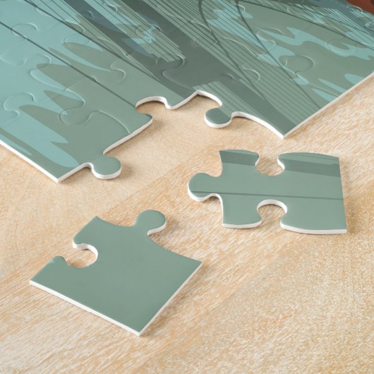 飛行船 ジグソーパズル (側面)