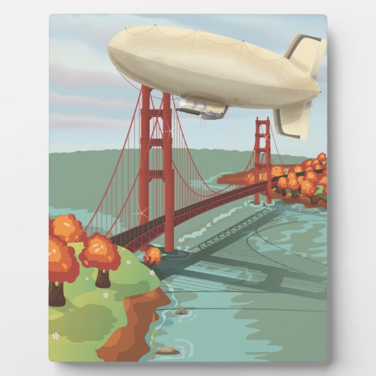 飛行船 フォトプラーク (正面)