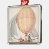 飛行船、フランス語、c.1785のために設計して下さい メタルオーナメント (左)