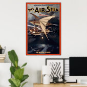 飛行船 ポスター (ホームオフィス)