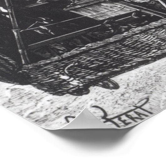 飛行船 ポスター (角)