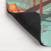 飛行船 マウスパッド (コーナー)