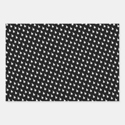 飛行隊カラーF-15Eストライクイーグルジェットパターン ラッピングペーパーシート (正面3)