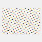 飛行隊カラーF-15Eストライクイーグルジェットパターン ラッピングペーパーシート (正面)