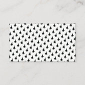 飛行隊パッチF-15イーグルプロフェッショナルパイロット 名刺 (裏面)