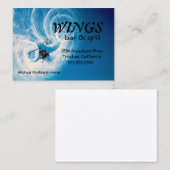 飛行雲のヘリコプター 名刺 (正面/裏面)