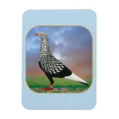 飛行飛んでいると雲 マグネット (縦)