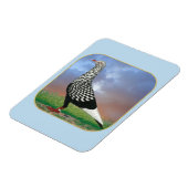 飛行飛んでいると雲 マグネット (左側)