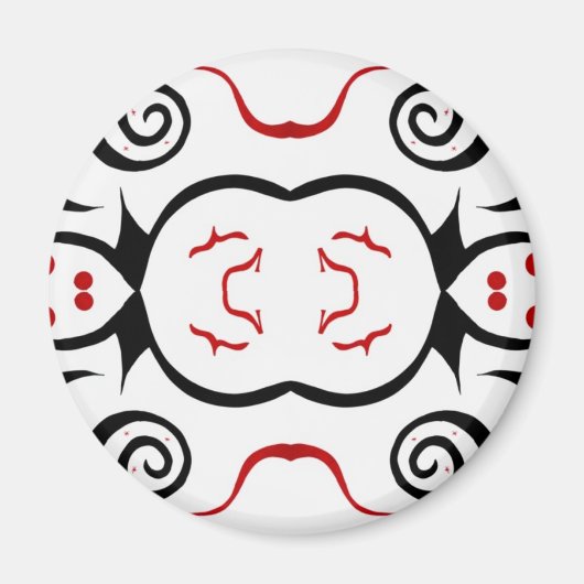 飛行鳥 マグネット (正面)